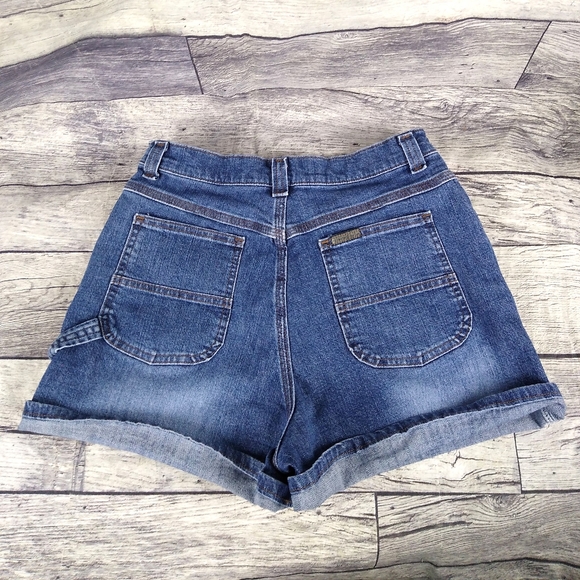 Lee Pants - Vintage High Rise Lee Riveted Carpenter Shorts 28